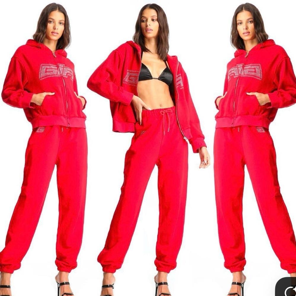 IAMGIA Red Tracksuit Set